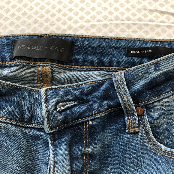 Kendall + Kylie Low rise jeans for sale - Picture 2 of 3